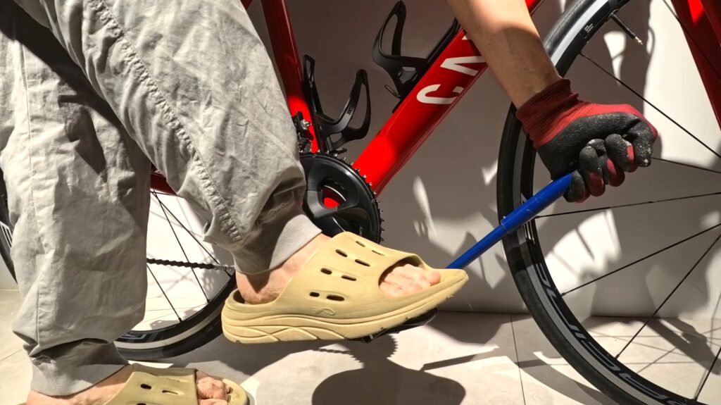 ペダル外し